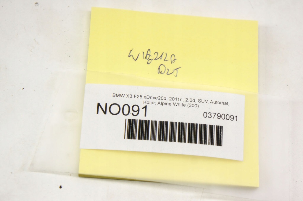 фото №8, No091 bmw x3 f25 джгут двері лівий задня