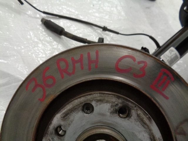 фото №15, Citroen c3 iii 1.2 vti амортизаторна стійка поворотний кулак амортизатор правий ідеальний стан