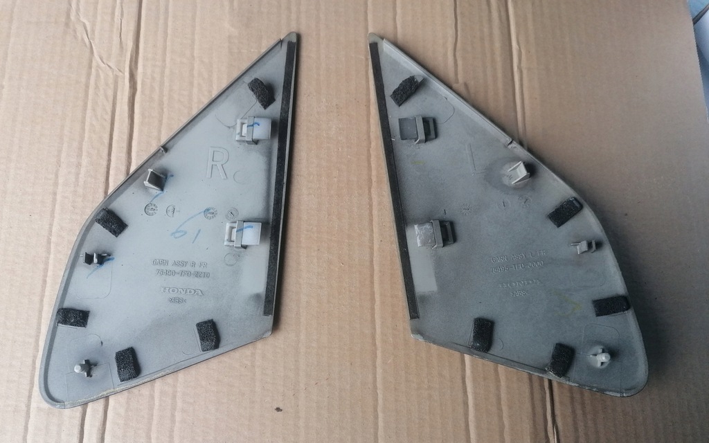 фото №7, Заглушка права ліва na крила трикутник honda jazz iii 2008-2014