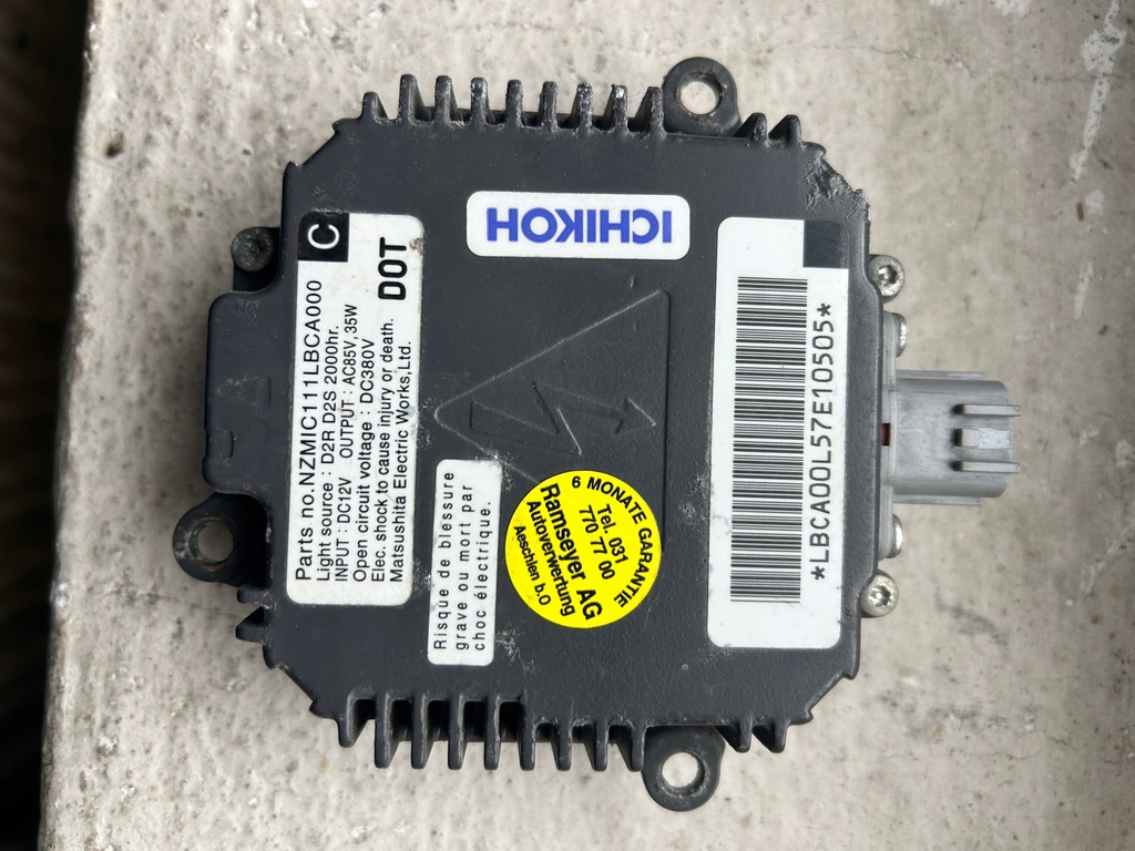 фото №1, Преобразователь matsushita subaru оригинальный номер nzmic111lbca000