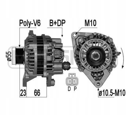 фото №1, Era генератор messmer mazda