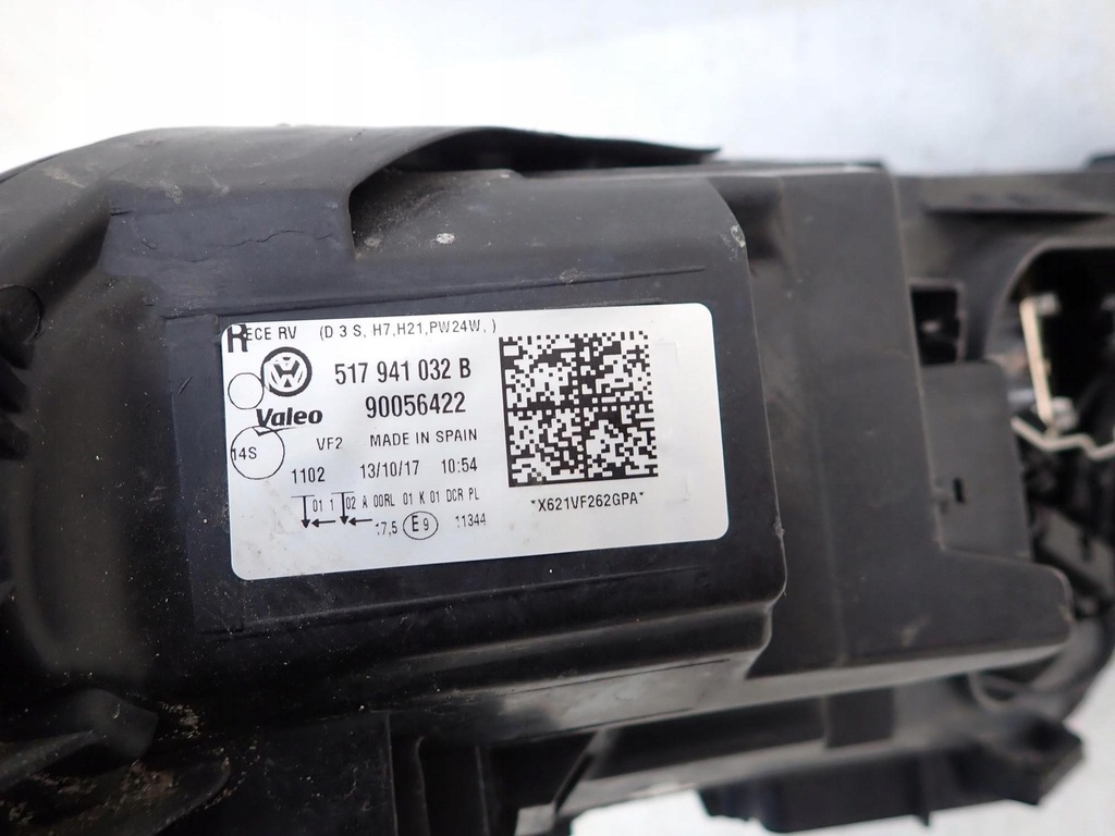 фото №7, Vw golf sportsvan 14-18 лампа перед передняя правая