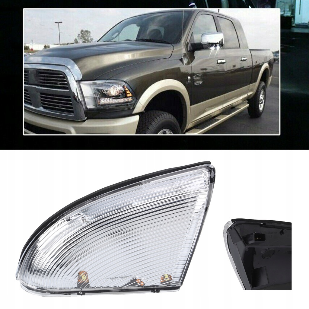 фото №10, Лампа поворотник правого дзеркало бічного пасажира 68064948aa dla