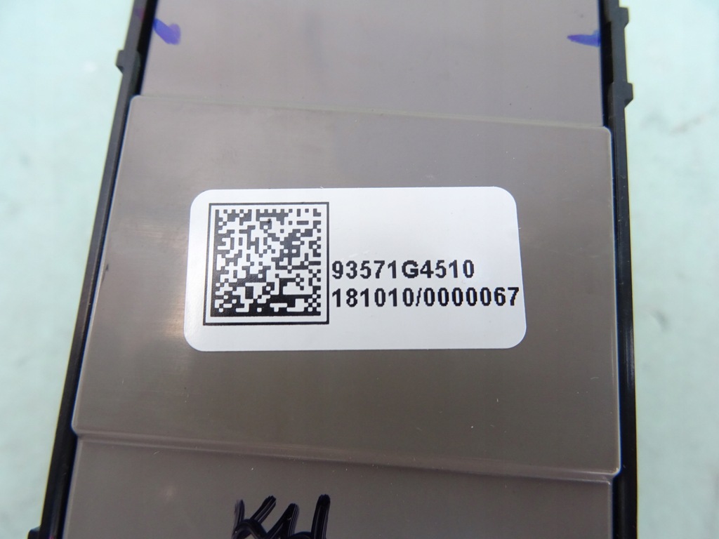 фото №9, Перемикач вікон дзеркал hyundai i30 iii 93571-g4510