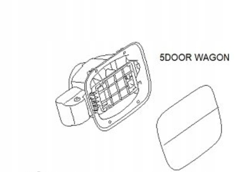 фото №1, Крышка заливной топлива hyundai i40 kombi nowa oryg.