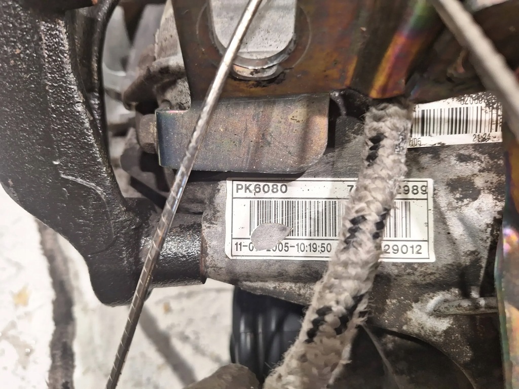 фото №7, Коробка передач передач pk6080 renault master ii movano a 2.5 dci 04-