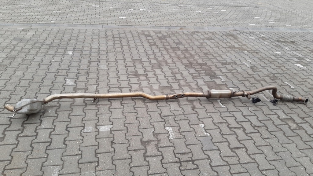 фото №2, Jeep compass ii 2.0 mtj 17- гаситель выхлоп труба 53435909