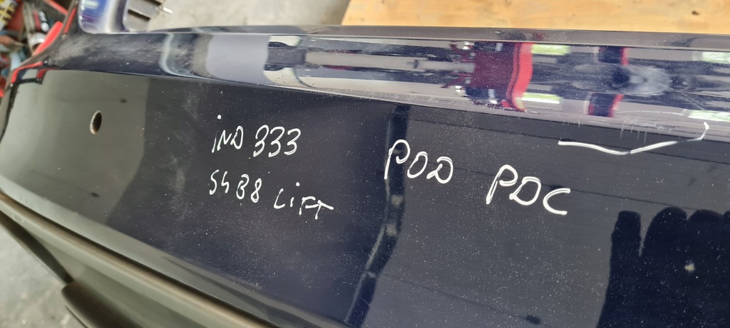 фото №9, S4 b8 lift бампер pod pdc задня задній накладка дифузор sedan lx5p