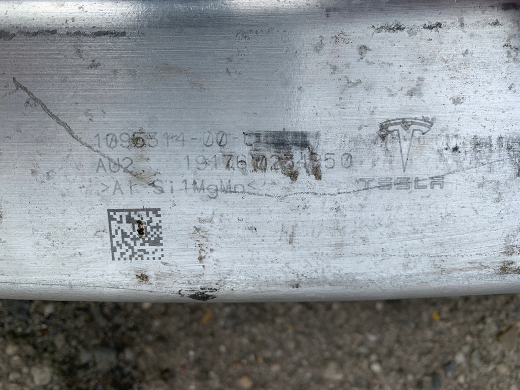 фото №8, Балка бампера задня tesla model 3 iii