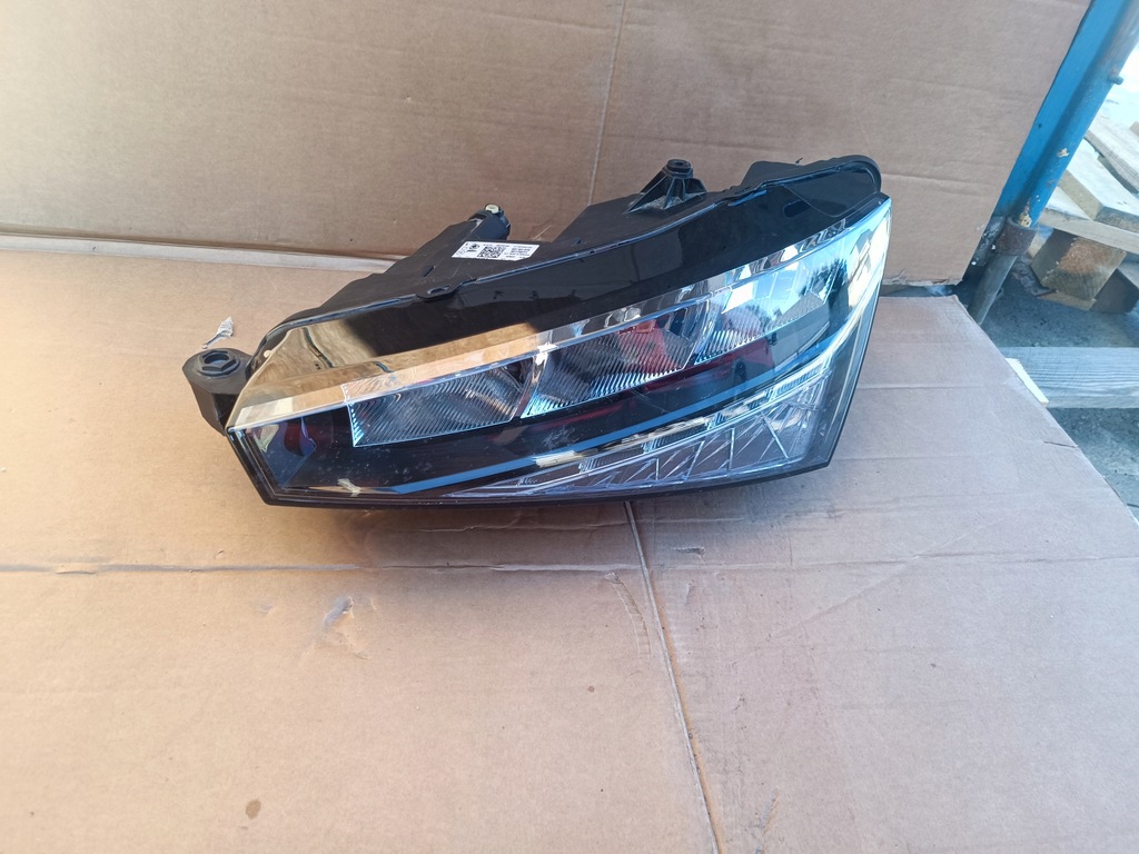 фото №1, Лампа левая левый фара skoda scala 657 led 19-