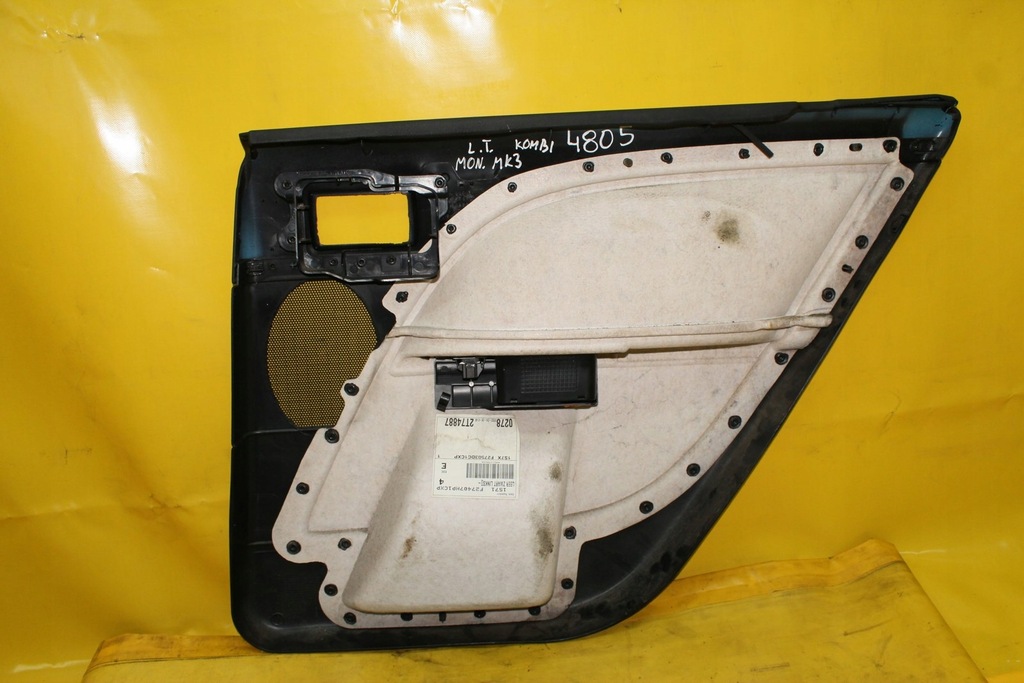 фото №6, Обшивка двері лівий задня mondeo mk3 kombi