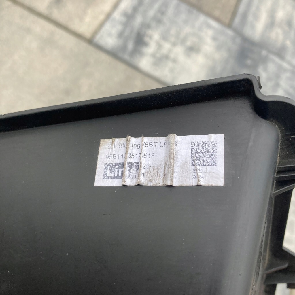 Porsche macan s 14-19 кермо  повітря ліва 95b117335 Зі Шроту