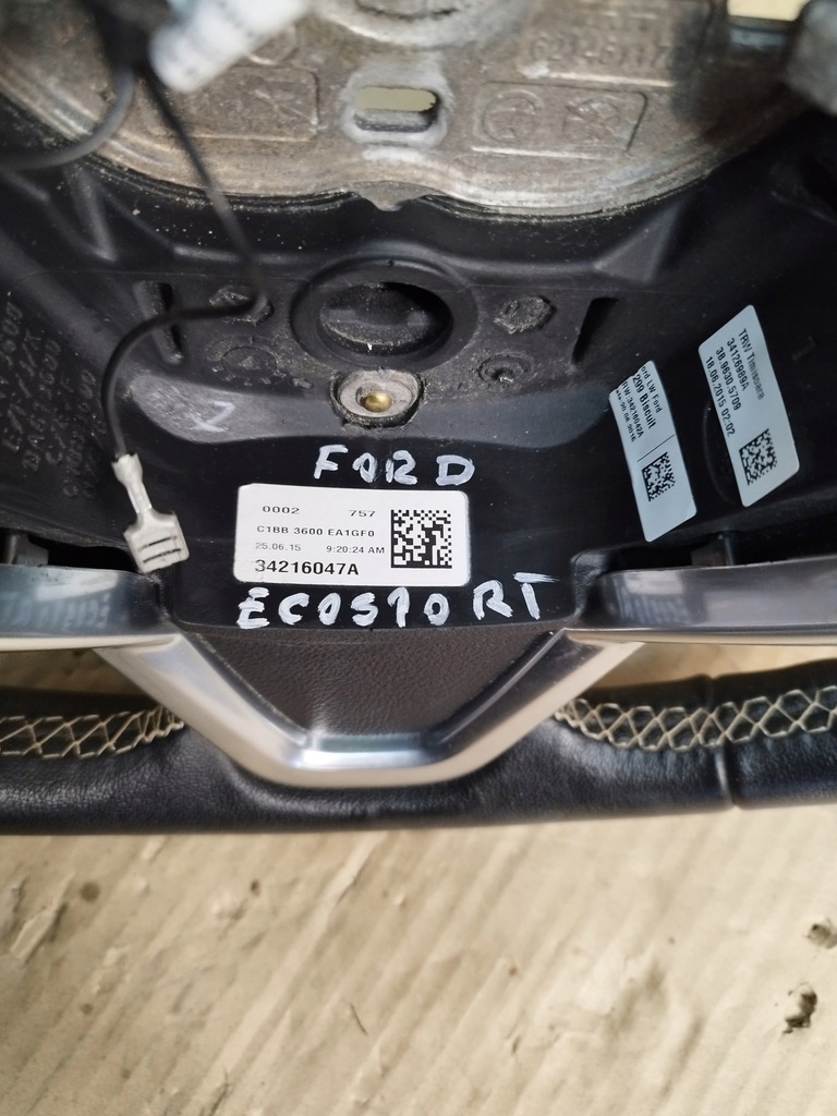 фото №3, Повітропровід шкіра ford ecosport ii 2 34209727a