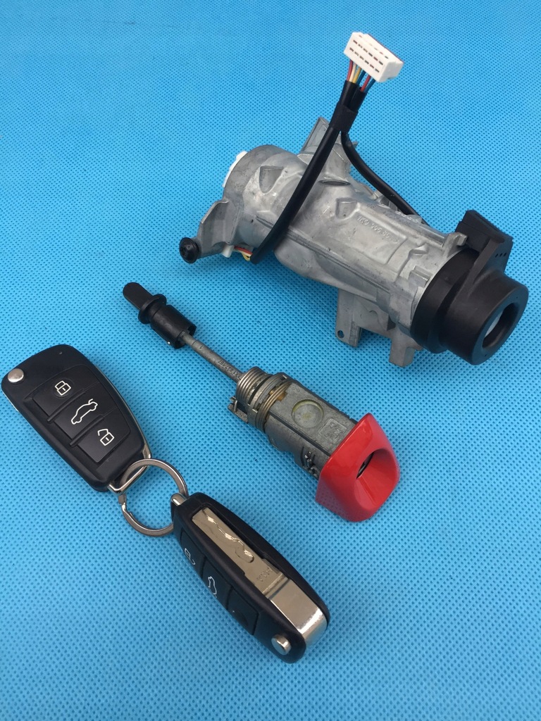 фото №1, Замок запалювання вкладка ключ audi a1 8x комплект