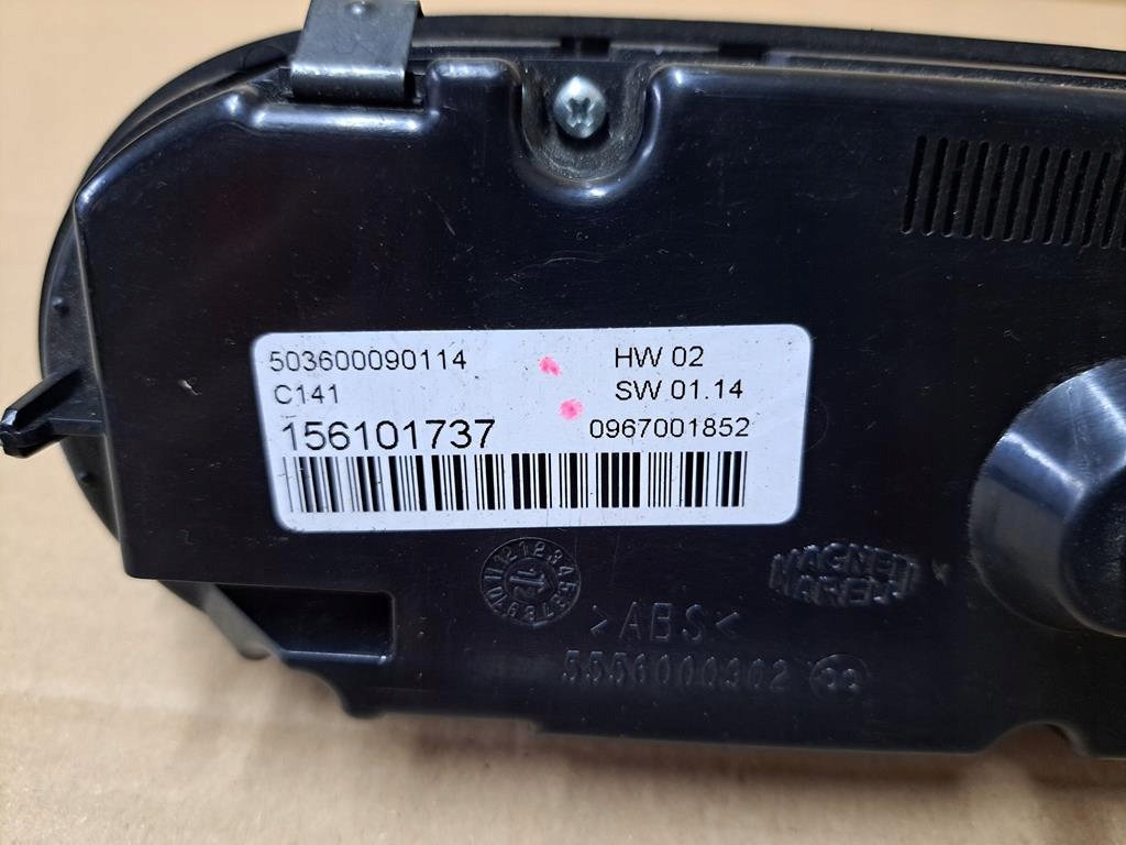 фото №3, Панель керування обдув кондиціонера alfa romeo giulietta 156101737