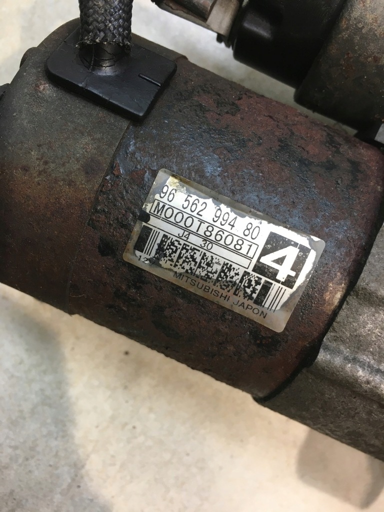 фото №6, Стартер citroen c5 i fl 2.0 16v 9656299480 m000t86081