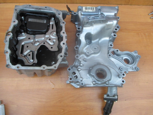 фото №16, Toyota yaris 3 ii iii aygo corolla 1.3 1.33 vvti 1nr поддон масла масляная