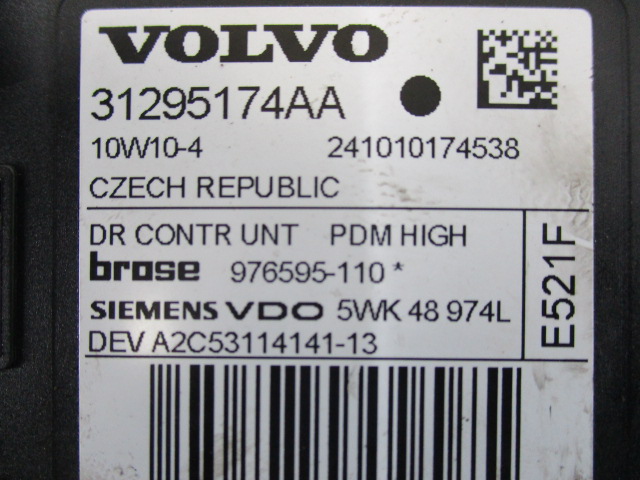 фото №4, Volvo c30 lift моторчик підйомника скло лівий