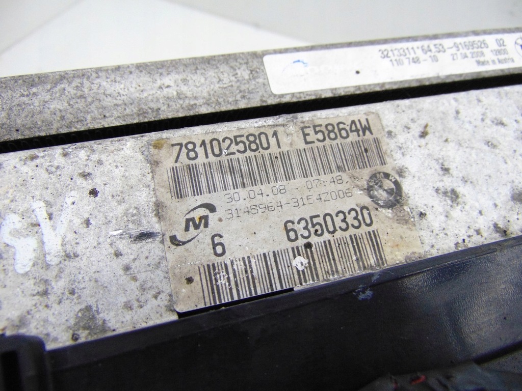 фото №11, Kpl радиатор + вентилятор bmw 1 e87 lift lci 2.0d