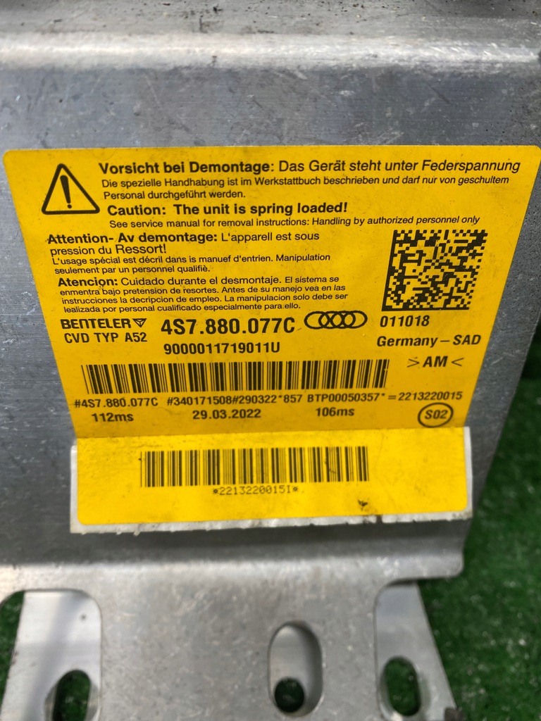 фото №1, Audi r8 ii 4s0 2020 lift air bag підголівники активні