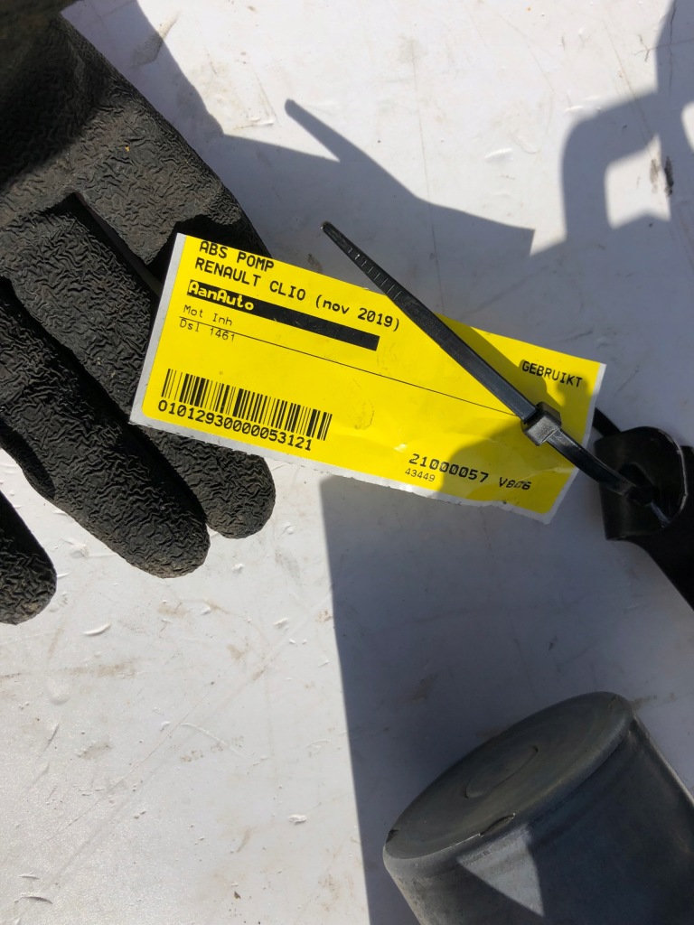 фото №4, Насос модуль блок управления abs renault clio iv 4