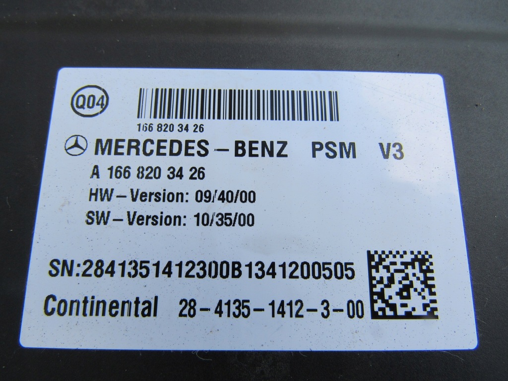 фото №10, Mercedes ml w166 блок управления модуль сиденье сидений