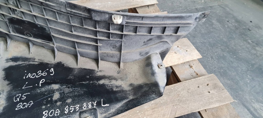 фото №6, Q5 80a спойлер підкрилок підкрилок пластиковий ліва лівий перед 80a853887l