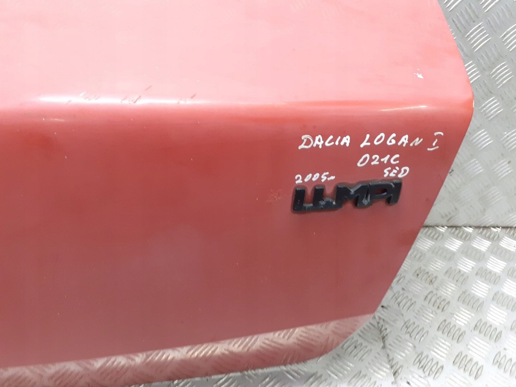 фото №8, Кришка багажника багажника dacia logan i 021c
