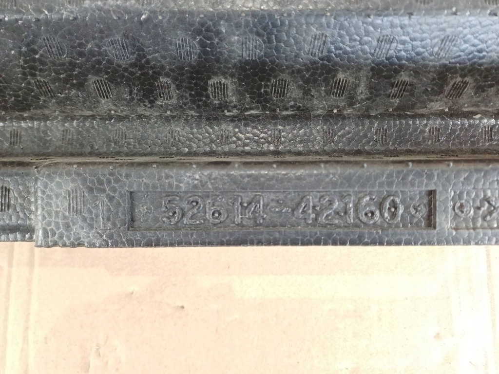 фото №9, Абсорбер бампера перед балка усилитель toyota bz4x 52614-42160