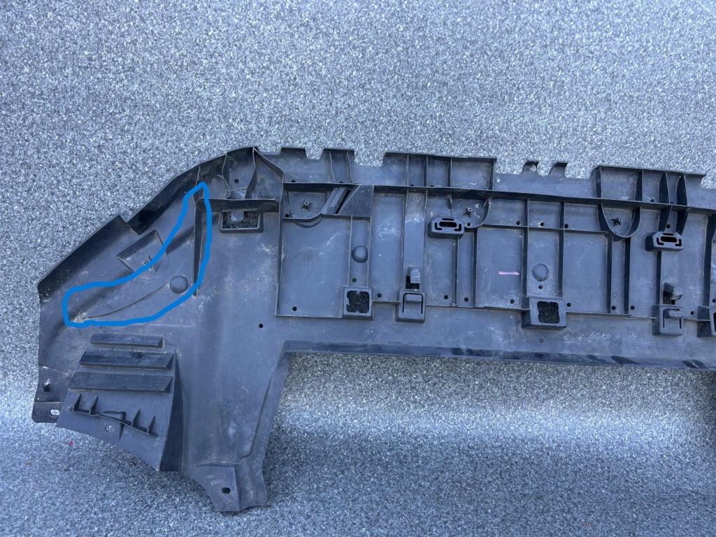 фото №7, Пол плита pod бампер двигатель перед jumpy expert proace 16- 9808501880