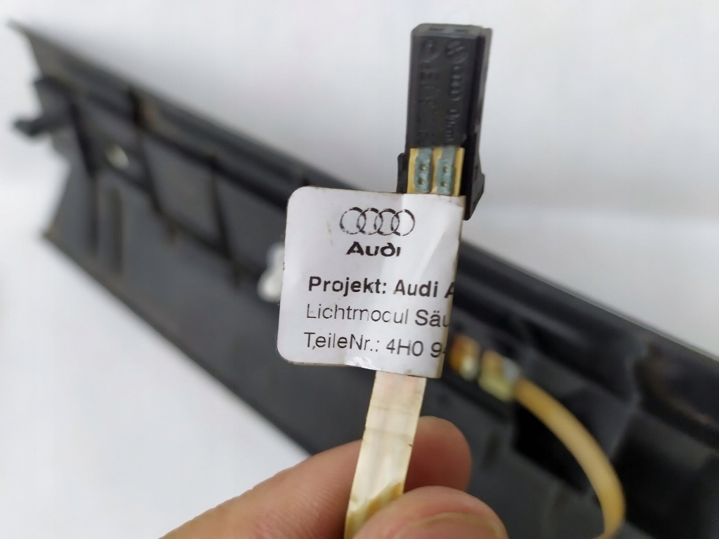 фото №6, Audi s8 d4 молдинг поріг led 4h0947427 задня ліва