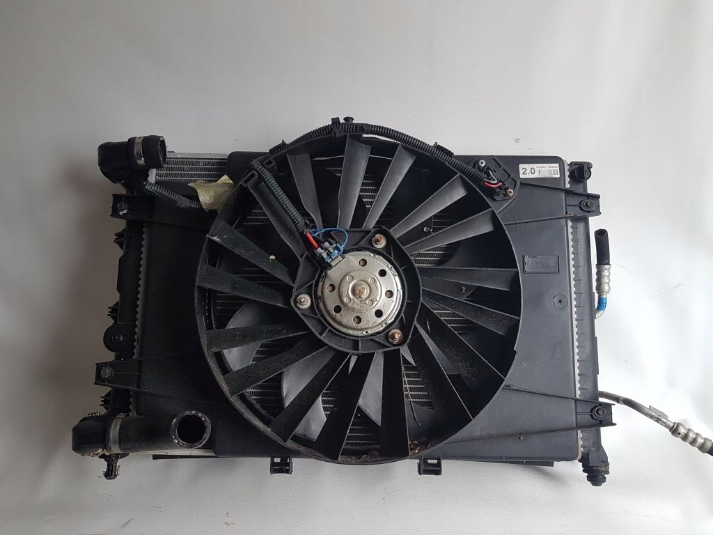 фото №2, Alfa 147 lift 1.6 b радиатор вентилятор комплект