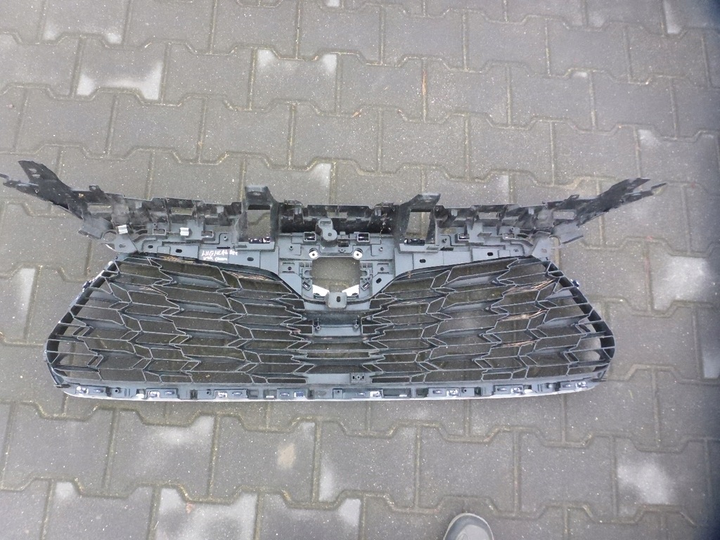 фото №12, Toyota highlander 2019- усилитель решётка радиатора решётка радиатора радиатора оригинал