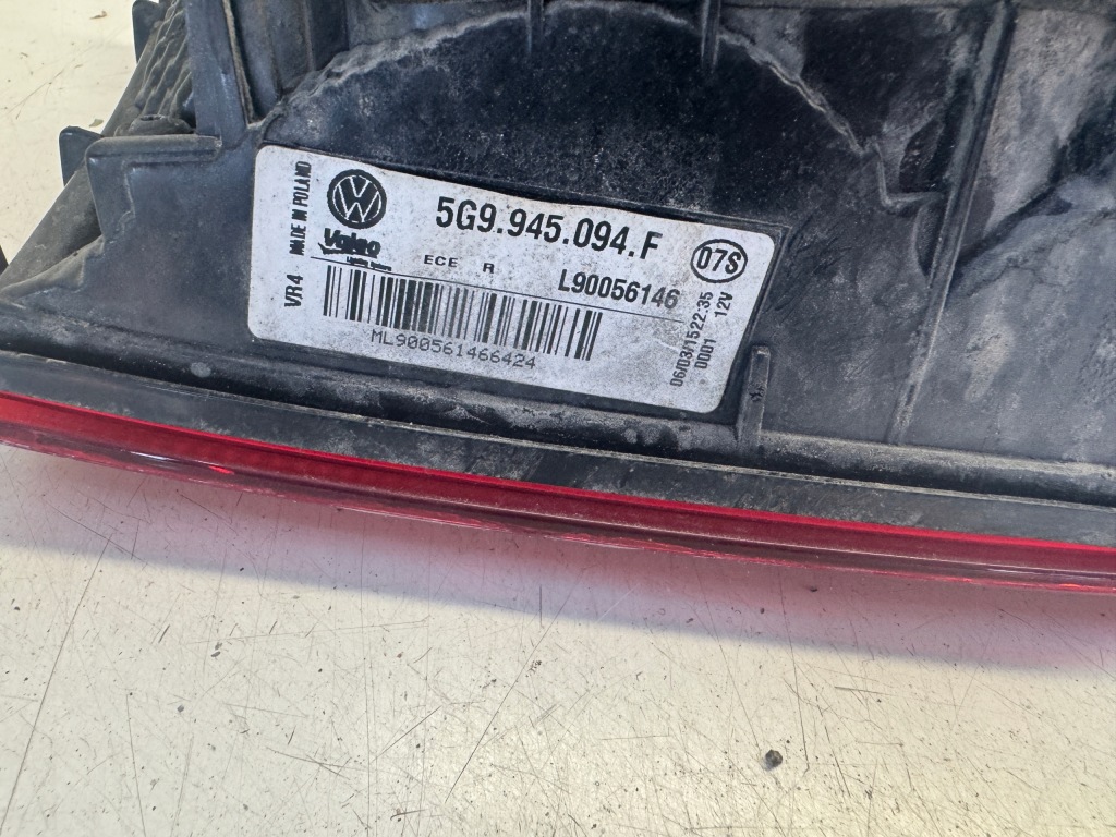 фото №9, Vw golf vii kombi лампа правый задняя 5g9945094f