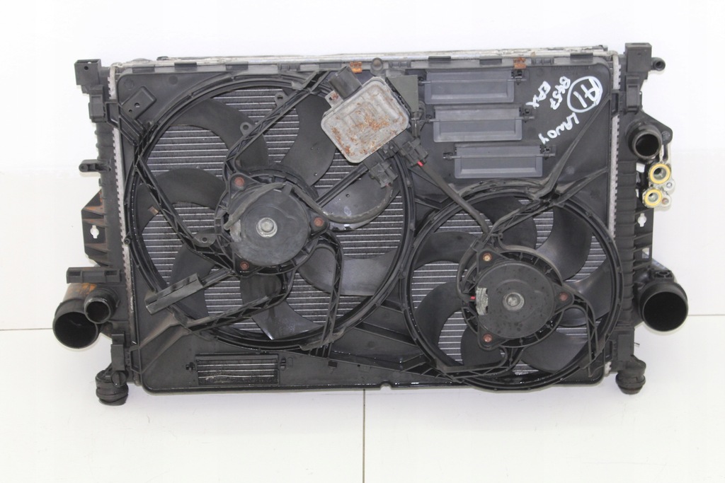 фото №3, Комплект радиатор land rover freelander ii 2.2 06r-