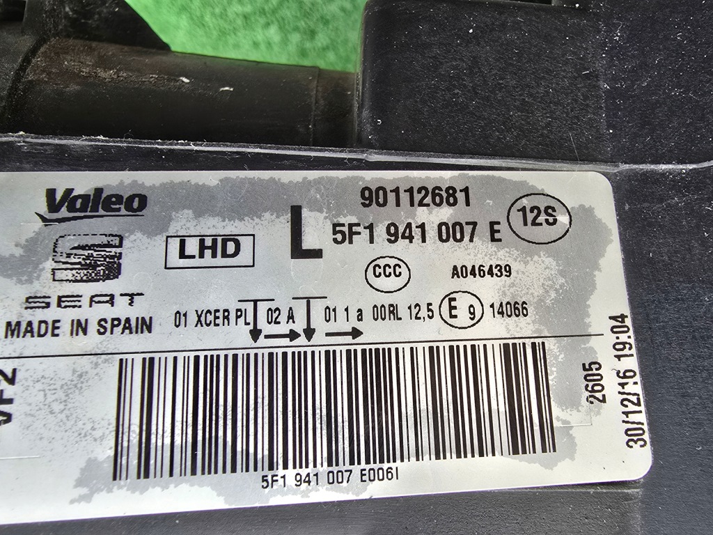 фото №6, Seat leon 3 iii 5f1 full led лампа передня kpl