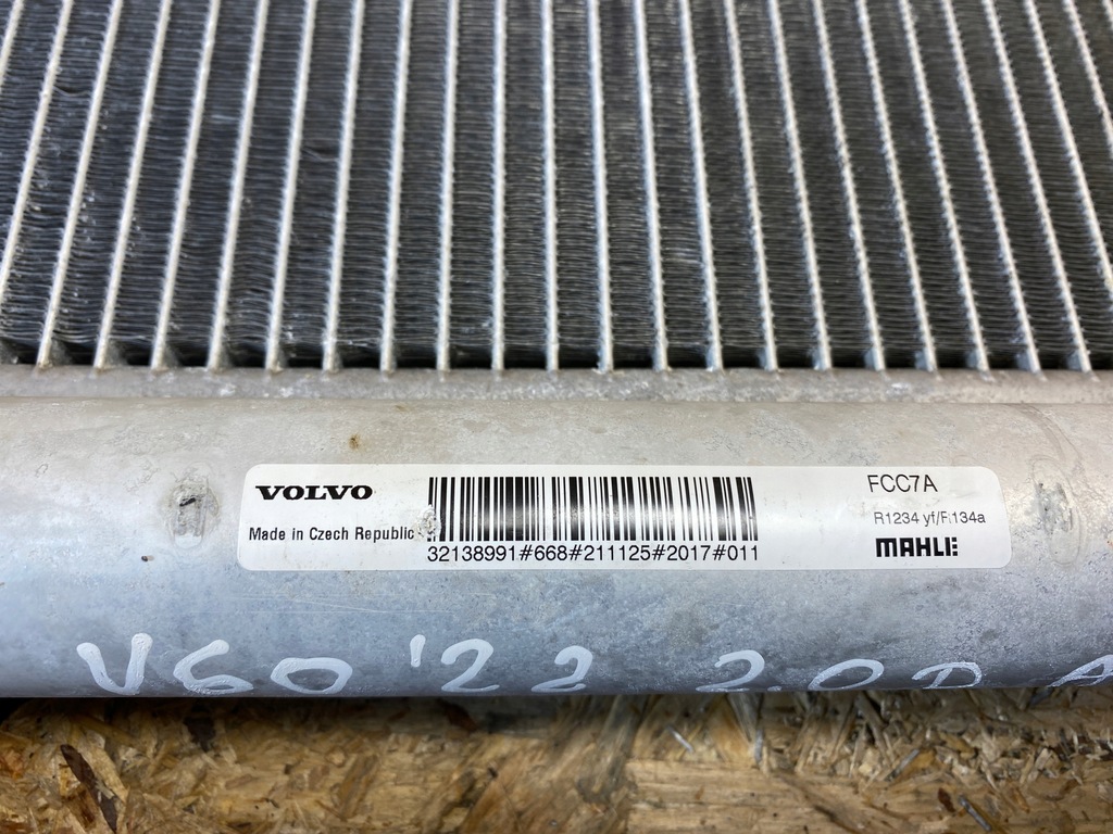фото №14, Радиатор кондиционера volvo xc60 ii xc90 ii v90 v60 2.0d 32138991
