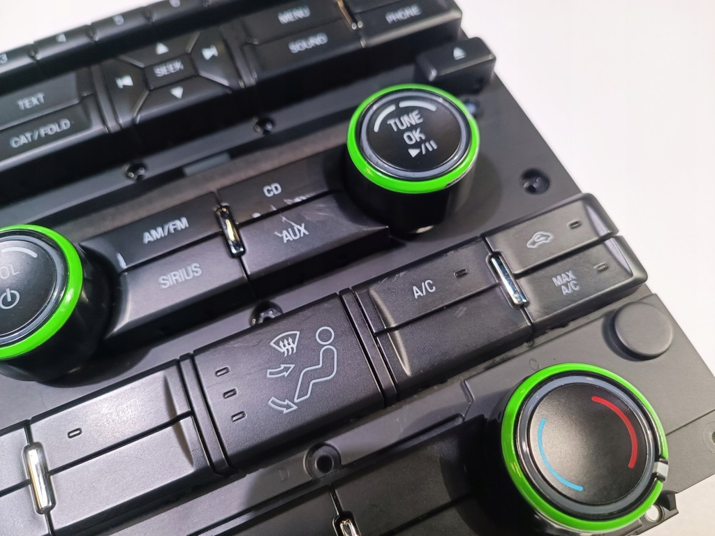 фото №6, Панели радио кондиционера ford mustang v 2010-2014