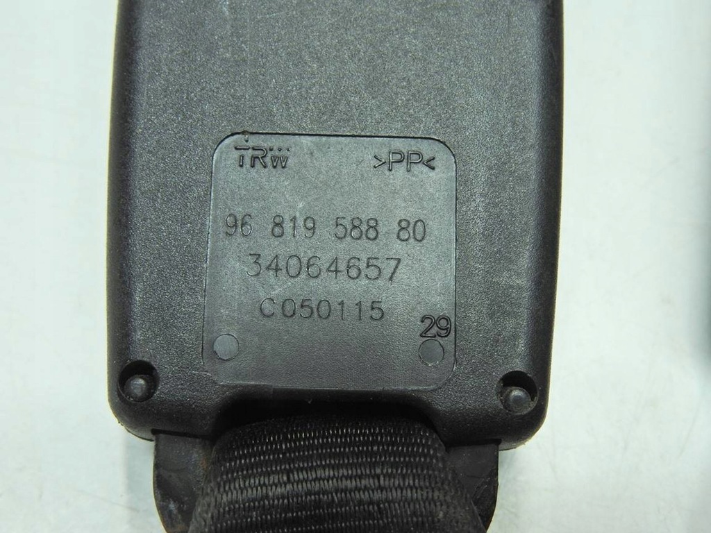 фото №7, Citroen ds3 09-14 cabrio защёлки поперечина безопасности задняя 9681958880