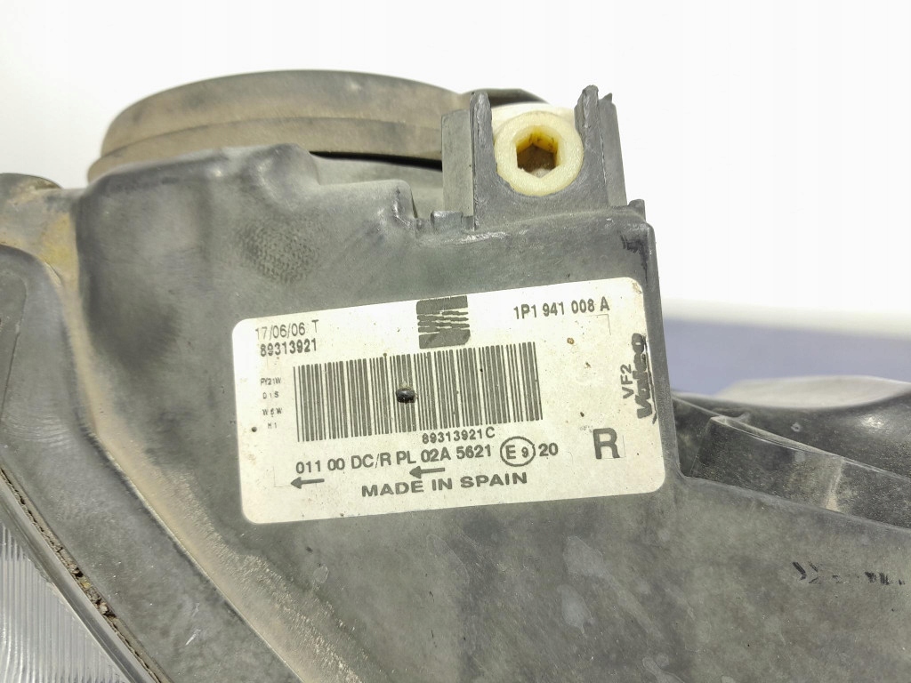 фото №9, Лампа перед ліва eu. ксенон seat altea 1p1941007a