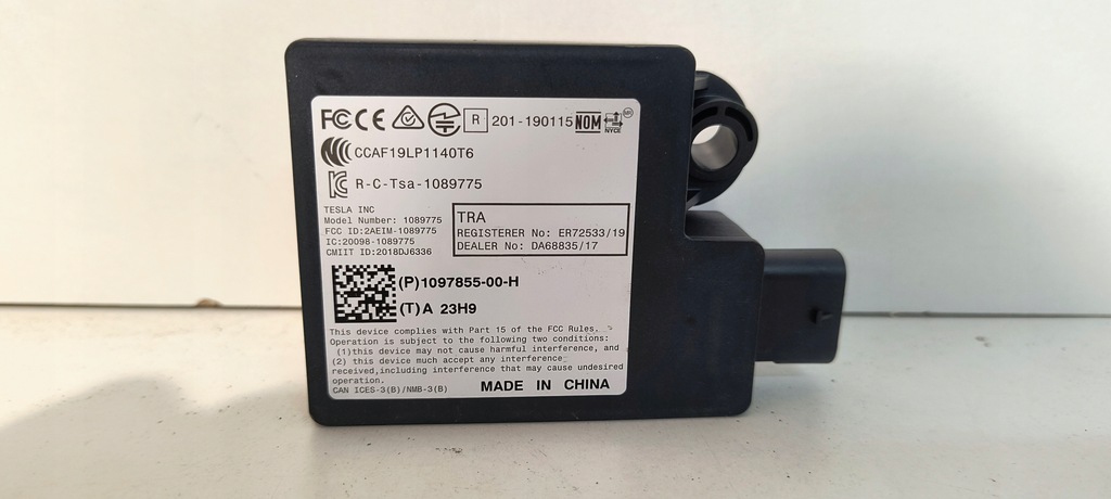 фото №11, Радар датчик задняя tesla model 3 model y