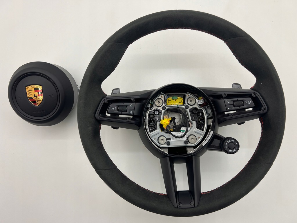 фото №8, Повітропровід + подушка безпеки porsche carrera 911 992 taycan macan шкіра alcantara