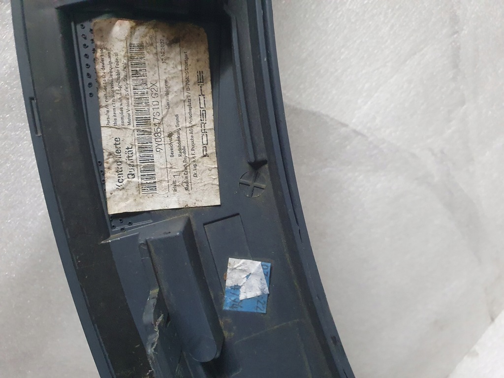 фото №7, Накладки крила задня права ліва porsche cayenne 3 9y0 9y0854731d\32d