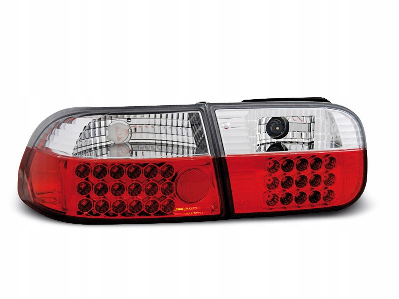 фото №1, Лампи задні led honda civic 09.91-08.95 2d/4d red white led