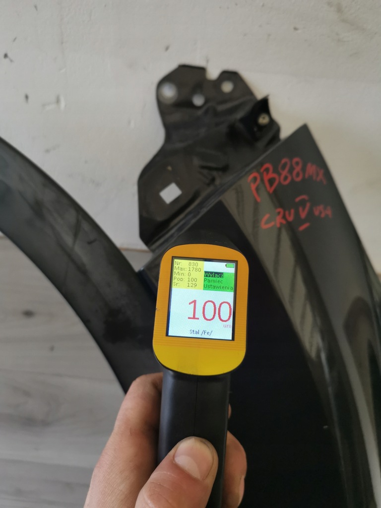 фото №9, Honda crv v usa 18- крыло левый передний kompletny pb88mx