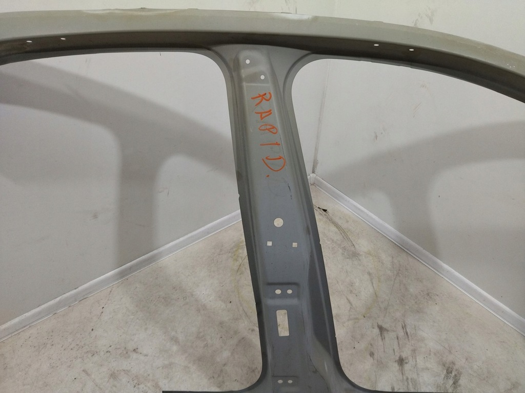 фото №4, Обшивка боковой правое блок двигателя порог правый skoda rapid