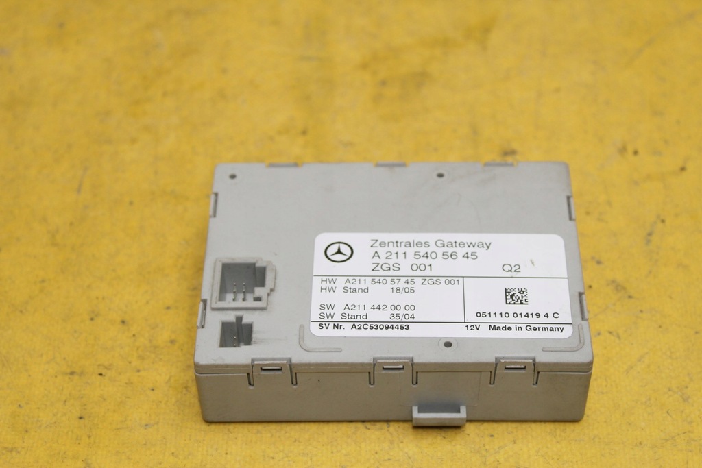 фото №1, Модуль блок керування geteway a2115405645 cls w219 3.0