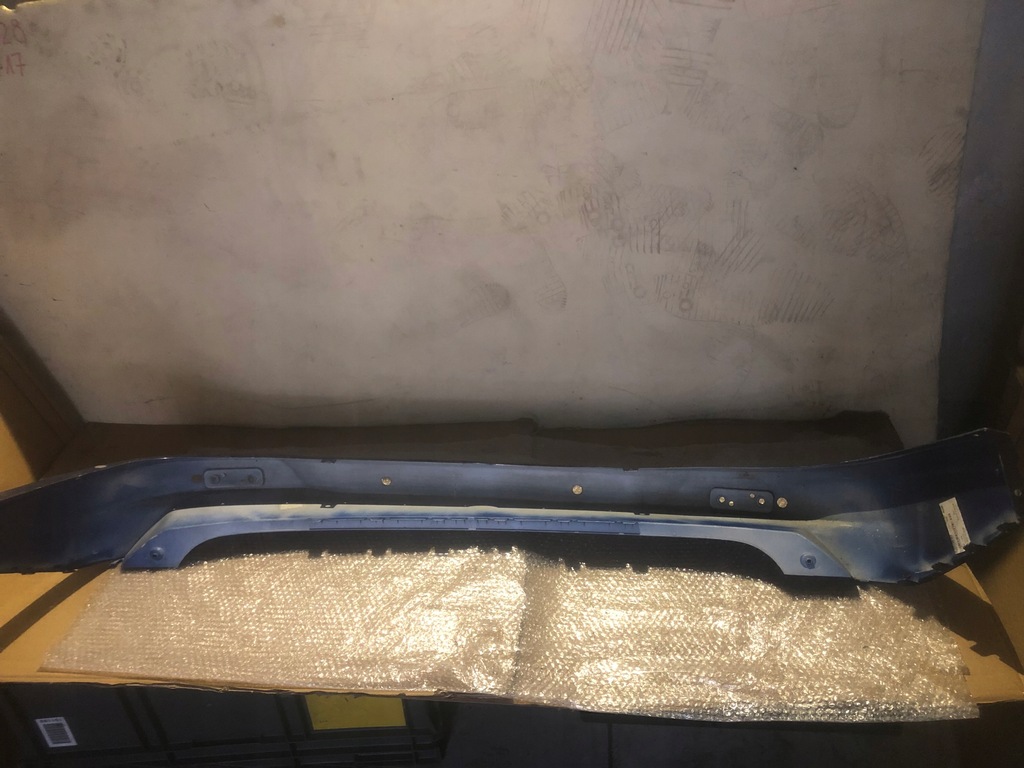 фото №10, Ford courier transit mk2 ii 14-17rok спойлер накладка бампер задняя