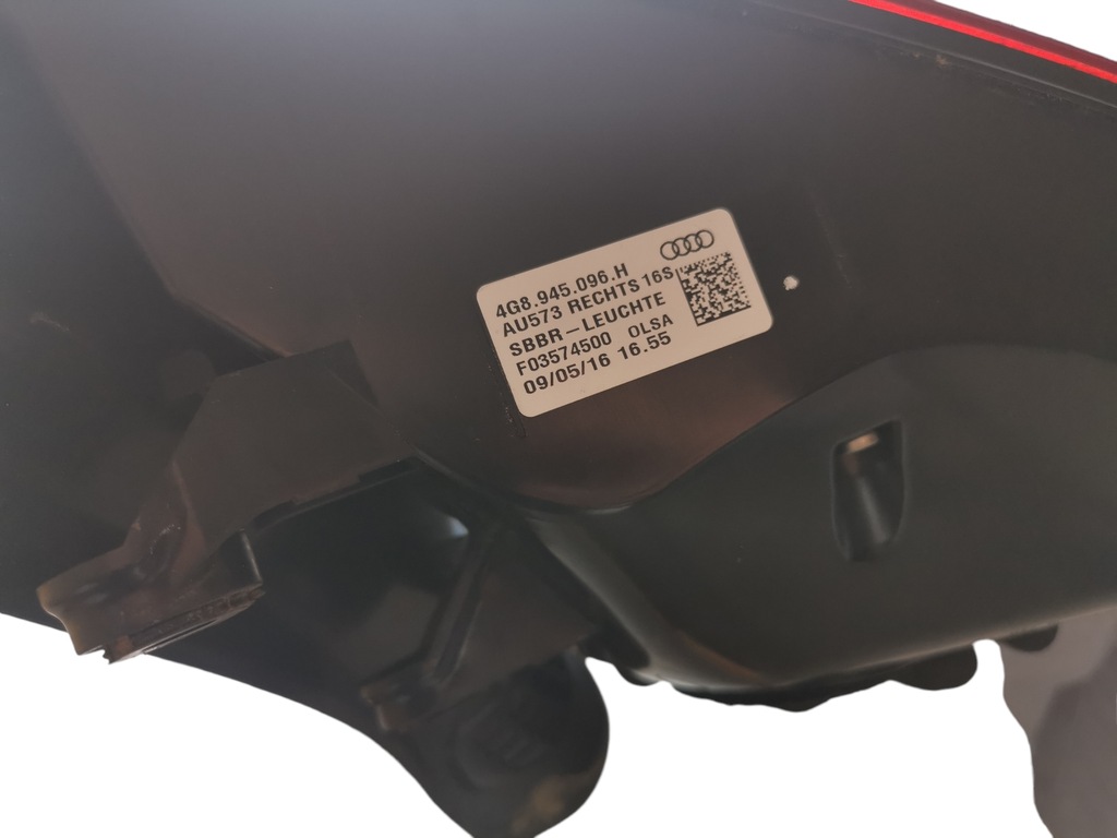 фото №12, Gd audi a7 lift ls9r задня kompletny кришка багажника бампер лампи matrix