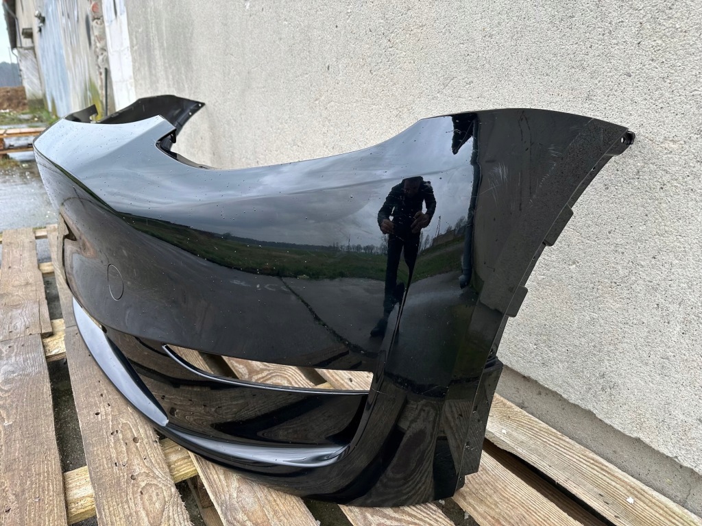 фото №2, Бампер перед передний tesla model y 2020- полный